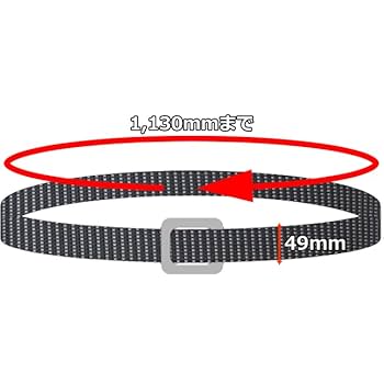 AS49様用 Amazon.co.jp: [エスケー11] 軽量スライドバックルベルト ベルト
